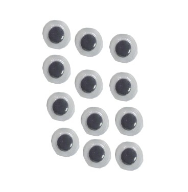 Ochisori Negri Colorart 12mm - Set 60 Bucati