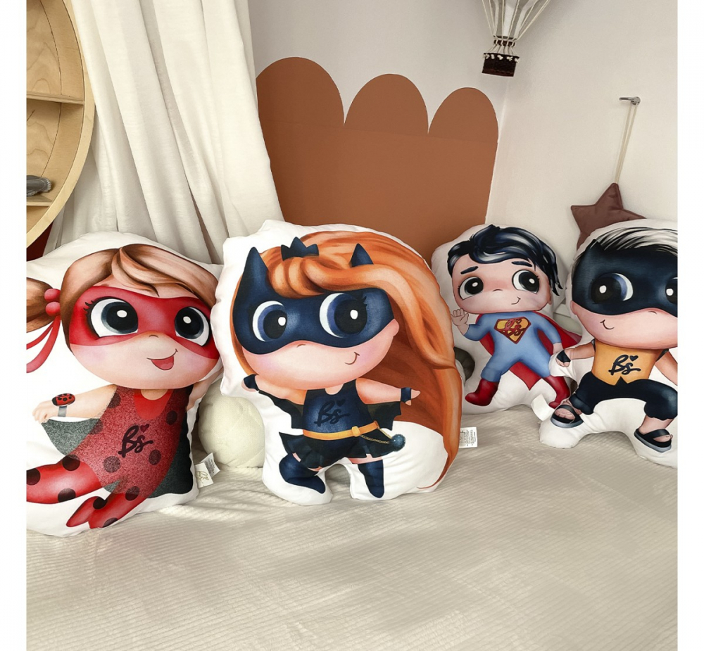 Perna BabySteps Superhero Boy - Design Adorabil - imagine 2