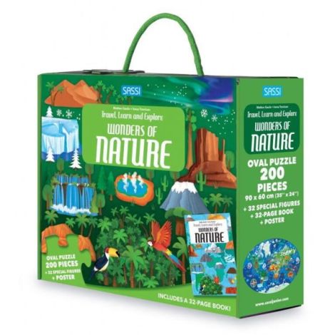 Sassi Puzzle Minunile Naturii 200 piese educativ
