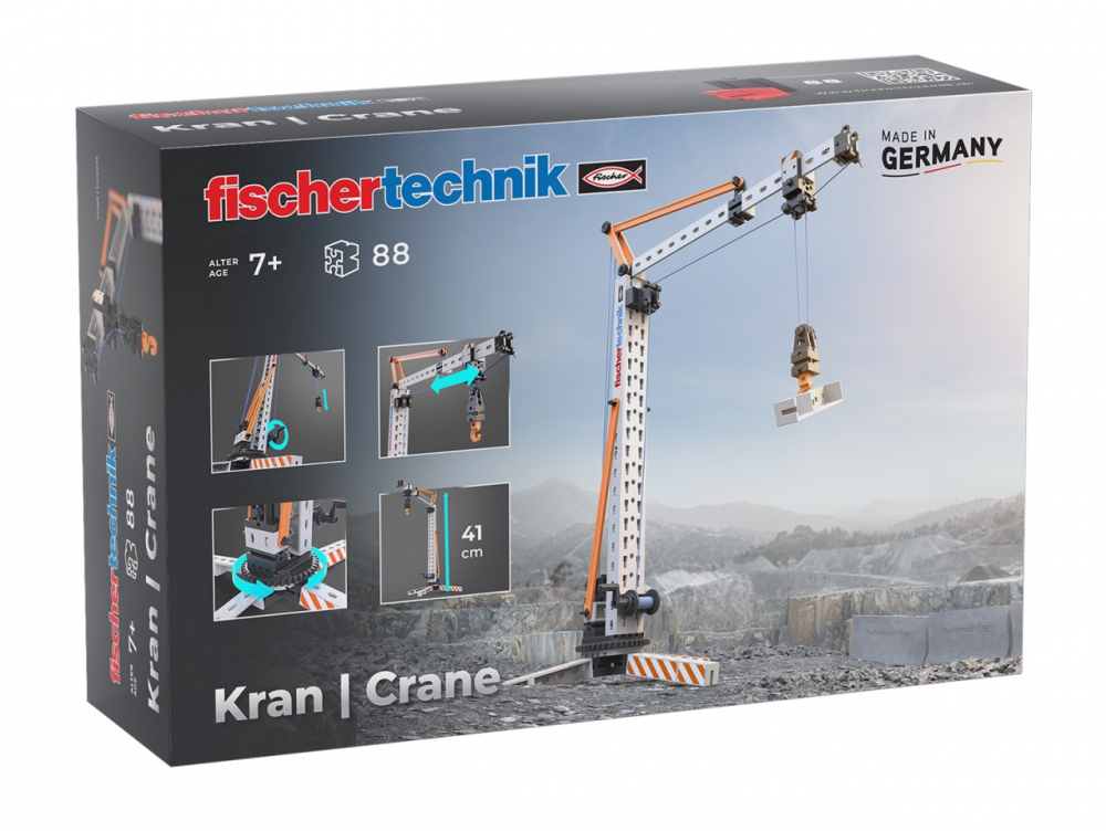 Kit STEM Macara Fischertechnik de Asamblat