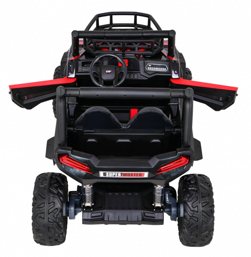 Buggy UTV 24V 400W Rosu - Autokids - imagine 5