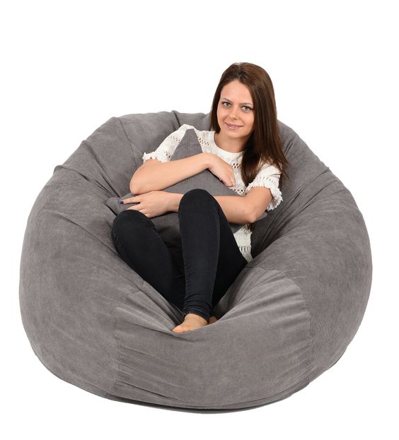 Fotoliu Puf King Size Pufrelax Memory Mix