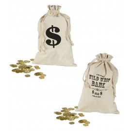 Sac Western Widmann - Accesoriu Carnaval 30x48cm