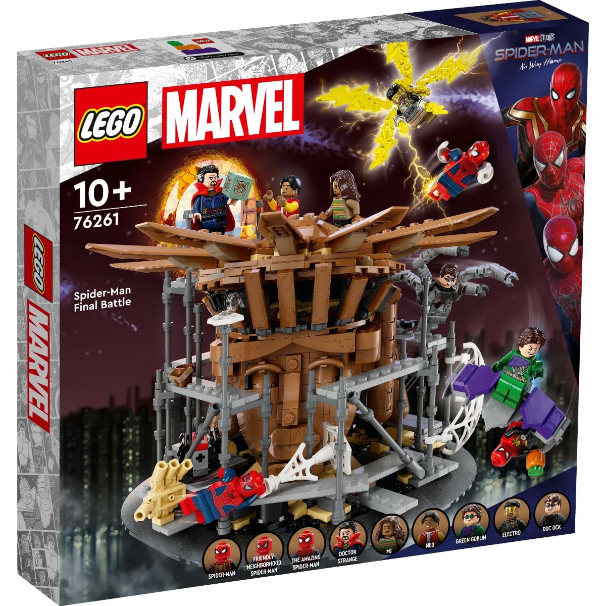 LEGO 76261 Lupta Finala Omul Paianjen, 900 piese