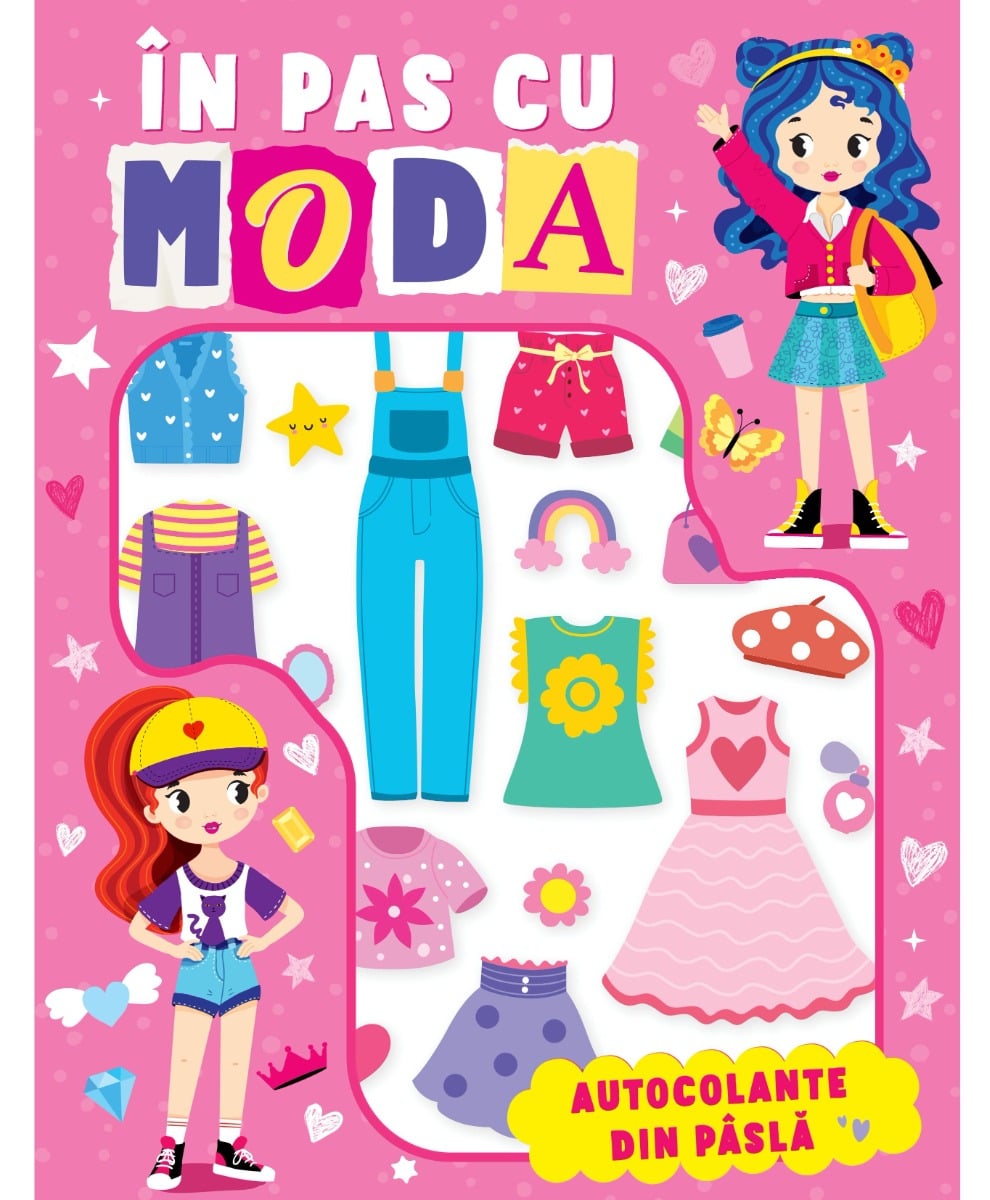 In pas cu moda Kreativ - Carte moda fete