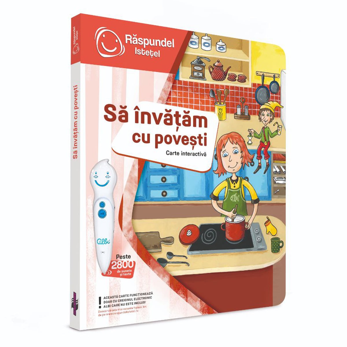 Carte Interactiva Raspundel Istetel - Invatam cu Povesti