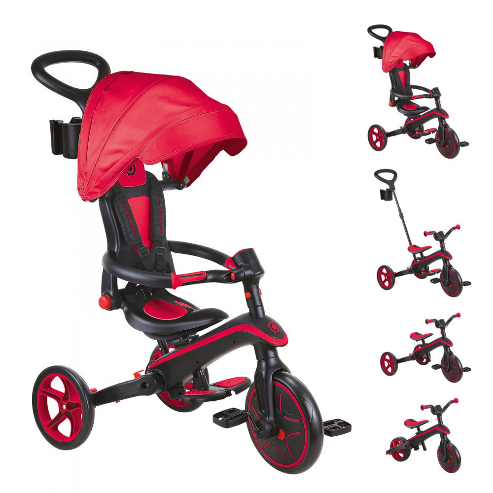 Tricicleta Globber Explorer 4 in 1, Pliabila - imagine 10
