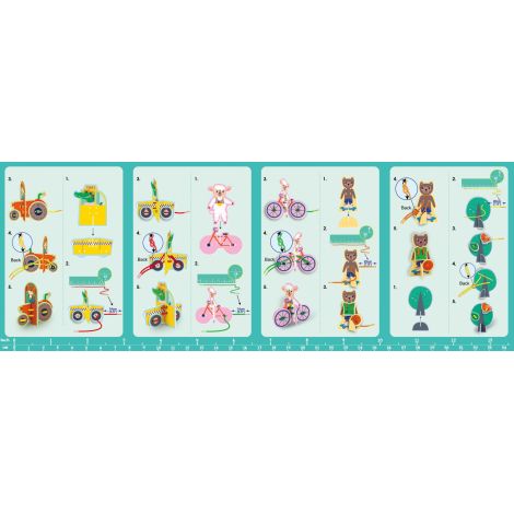 Avenir Orasul Animalelor - Set Creativ Portabil - imagine 5