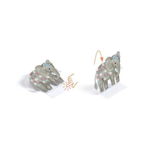 Set Creativ Djeco Stickere Reutilizabile Animale - imagine 3