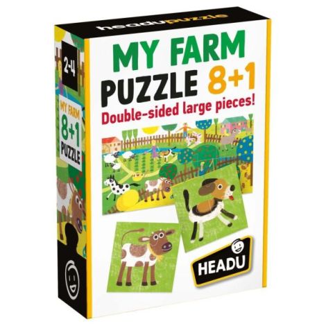 Headu Puzzle Ferma 8-in-1 Educativ - imagine 4
