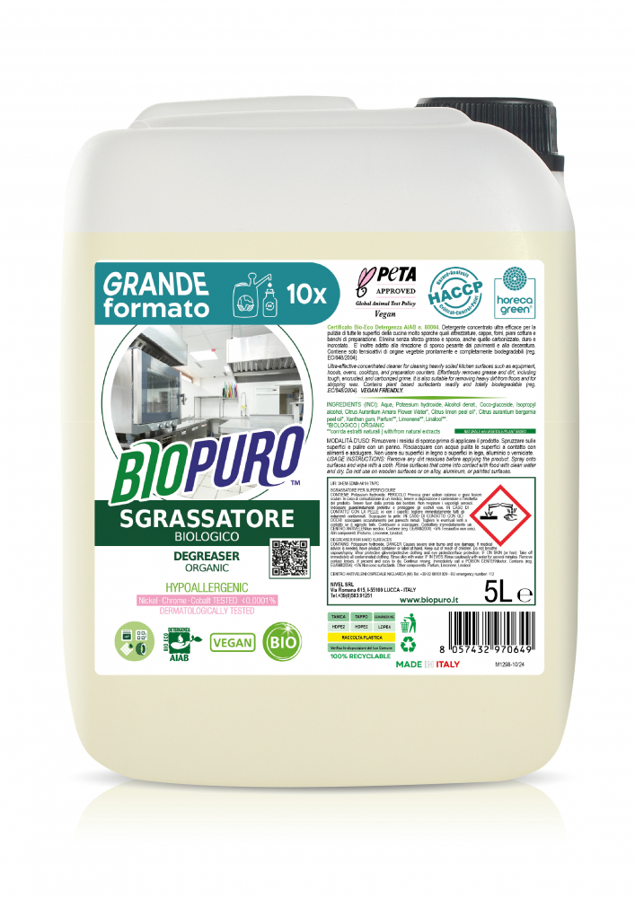 Degresant Biopuro Hipoalergen 5L | Curăță Ecologic