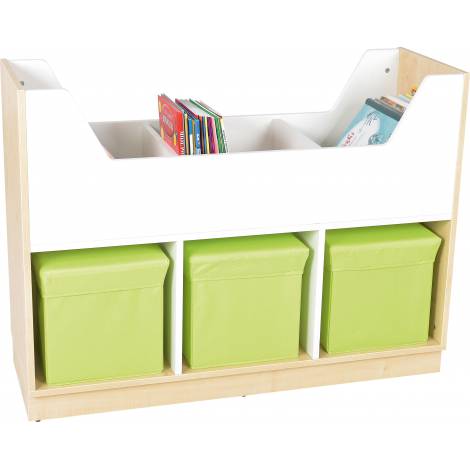 Bibliotecă Quadro Alb 2 părți | Moje Bambino - imagine 2