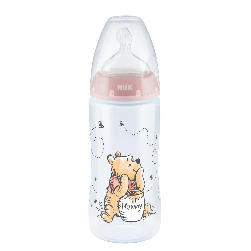 Biberon Nuk First Choice 300 ml Disney Winnie Roz - imagine 2