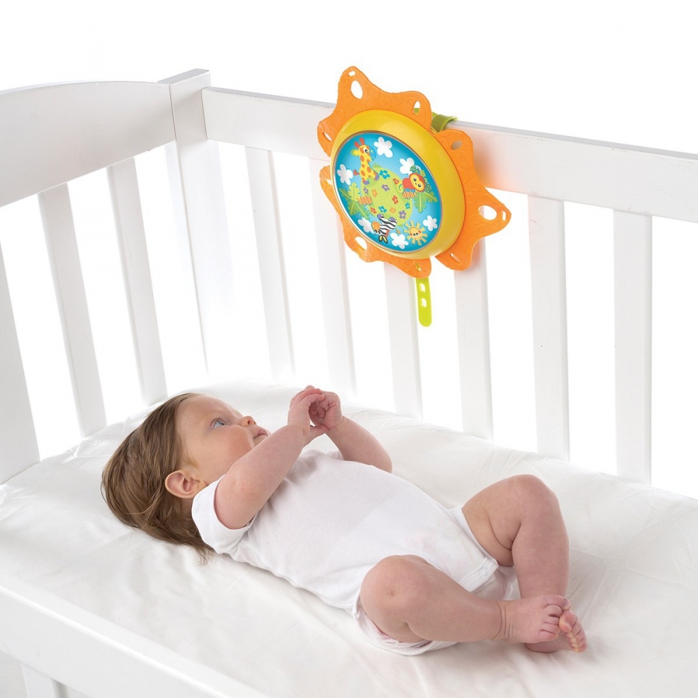 Carusel Muzical Playgro cu Proiector Jungle - imagine 3