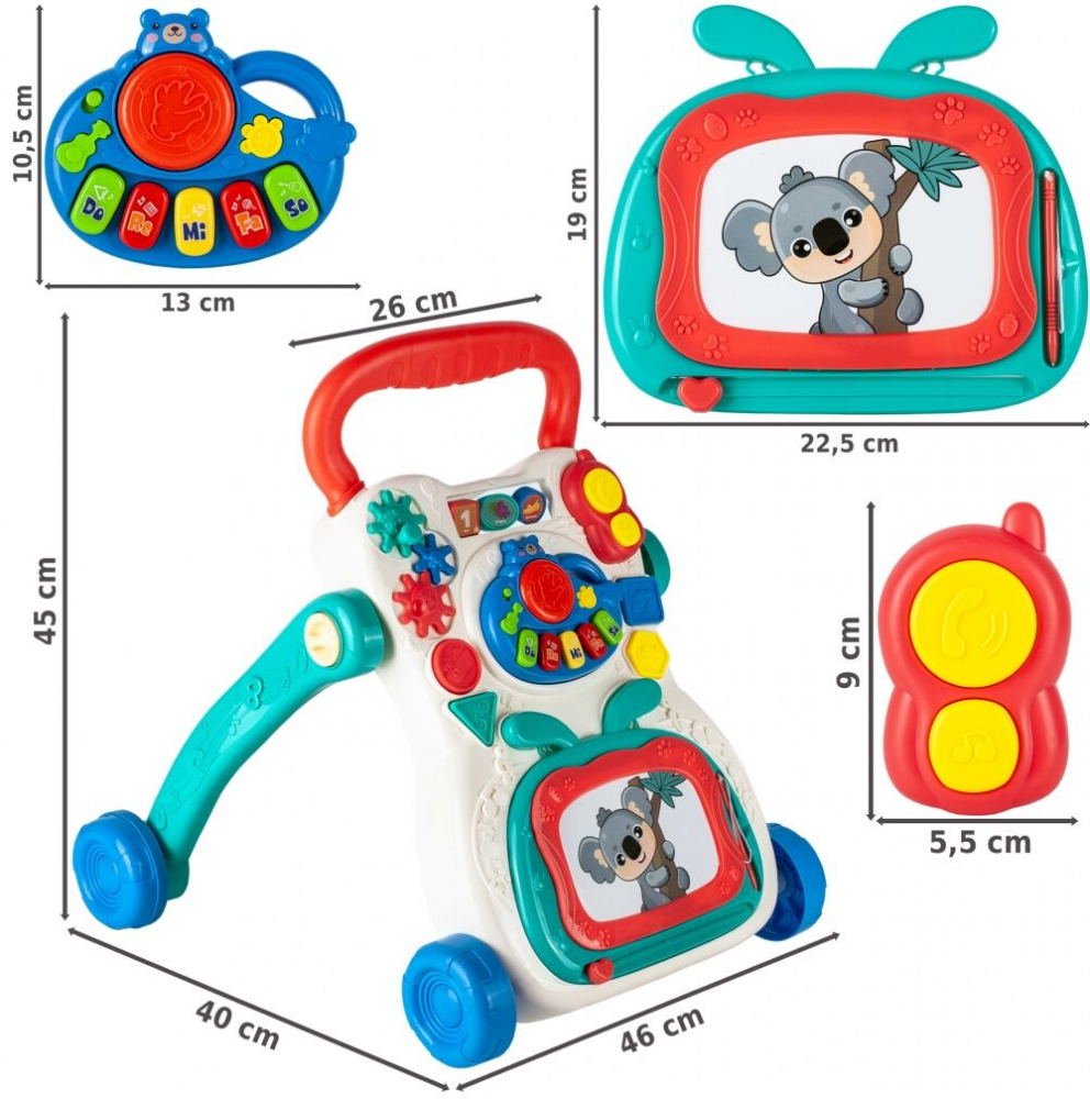 Antepremergator Malplay cu Pian si Tabla - imagine 5