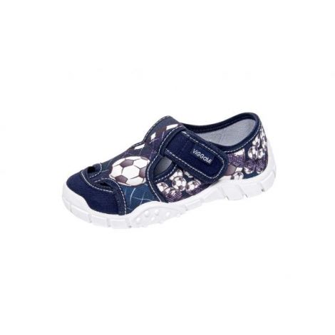 Pantofi Vi-gga-mi cu bumbac natural pentru băieți - imagine 2