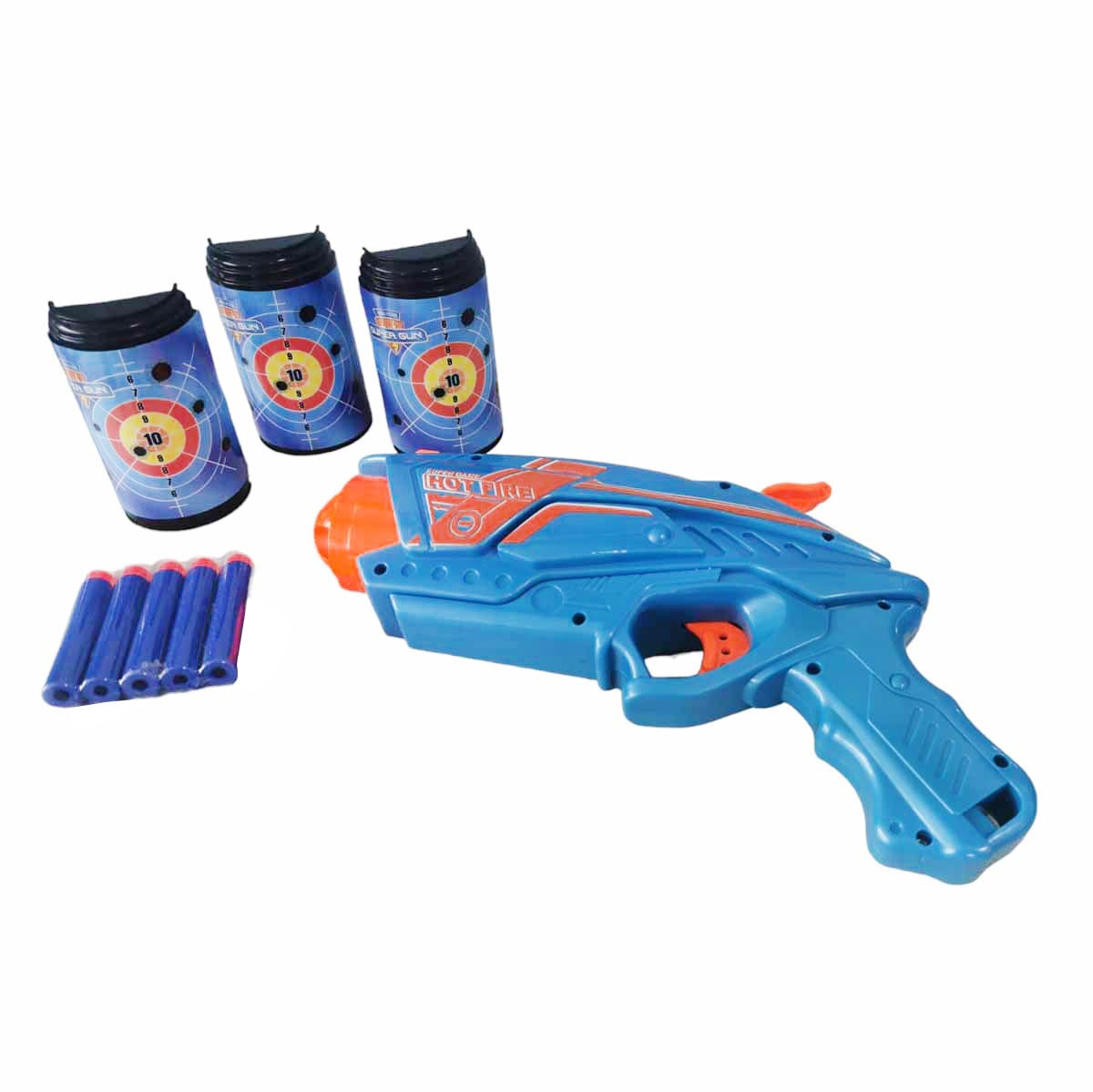Pistol Sniper 3 cu 10 sageți și 3 tinte, Zapp Toys