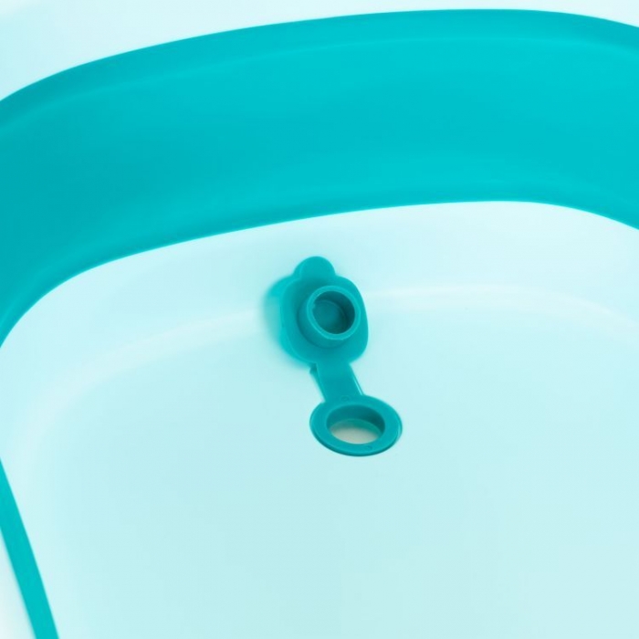 Cadita baie Ecotoys HA-B37, pliabila, albastra - imagine 7