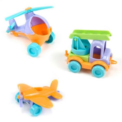 Mașinuță Wader Friends on the Move, Culori Pastelate - imagine 3