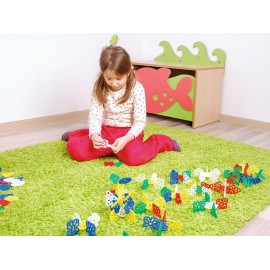 Set Constructie Ajurate Moje Bambino, 145 piese - imagine 2