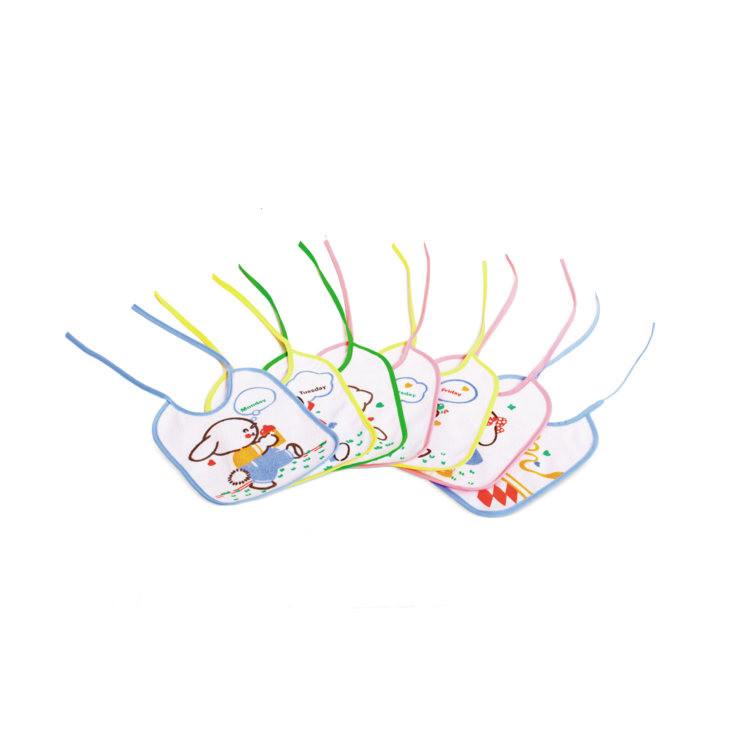 Set 7 Bavete Bumbac/PVC Sunny Baby
