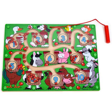 Melissa&Doug Labirint Magnetic Numerele