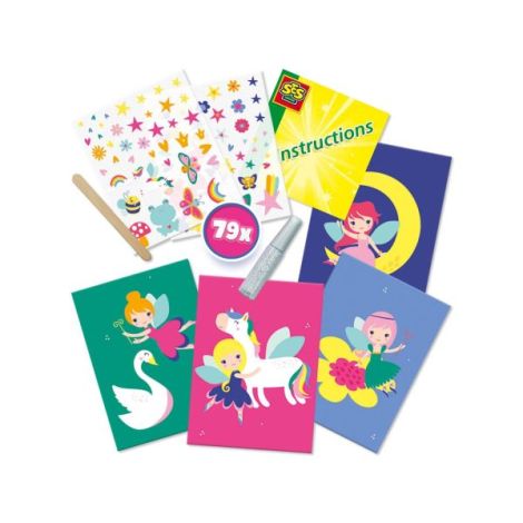 Set Creativ Felicitari Transfer Metalic Ses - imagine 2