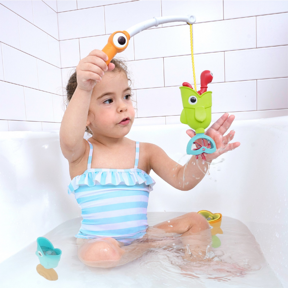 Set de pescuit magnetic Yookidoo pentru baie - imagine 5