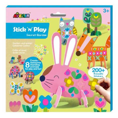 Stick N Play Creativ 3D Avenir Gradina Secreta