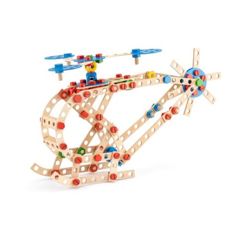 Woodyland Set Constructie Inginer 340 Piese