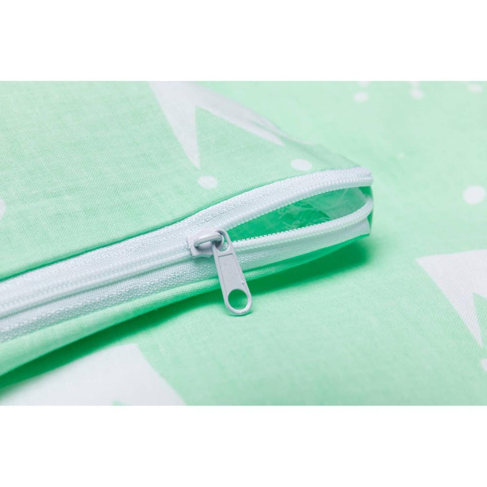 Lenjerie de pat Fillikid Krone Mint, Bumbac 100%