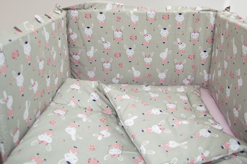 Lenjerie Patut Dancing Bunny 4 Piese Mykids - imagine 4