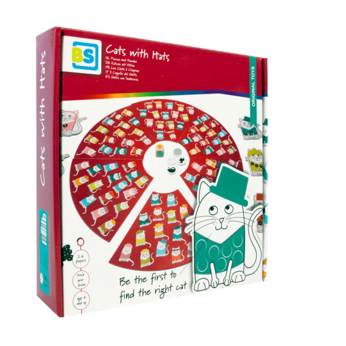 Joc Atentie BS Toys Pisici cu Palarii
