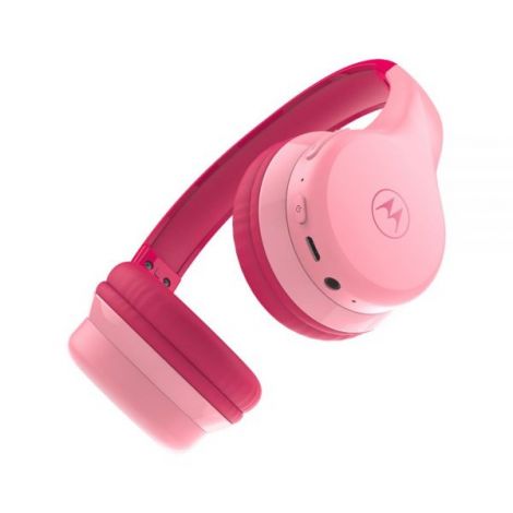 Casti Wireless Copii Motorola JR300 Pink, 85dB - imagine 3