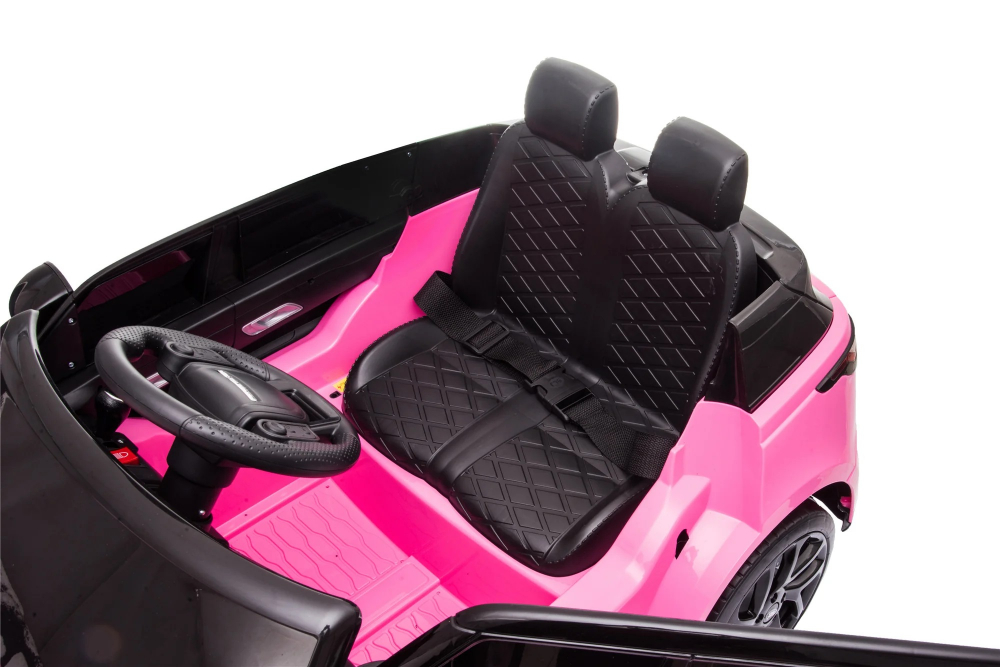 Mașinuță Electrică R-Sport Cabrio F4 Roz cu Telecomandă - imagine 5