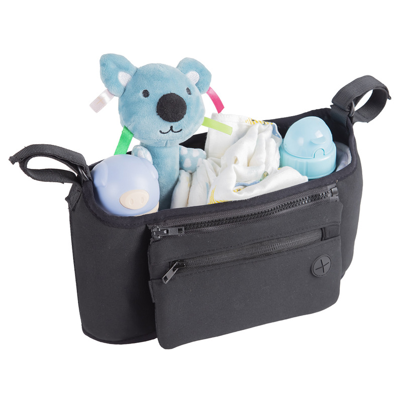 Organizator Carucior Petite&Mars Negru Universal - imagine 3