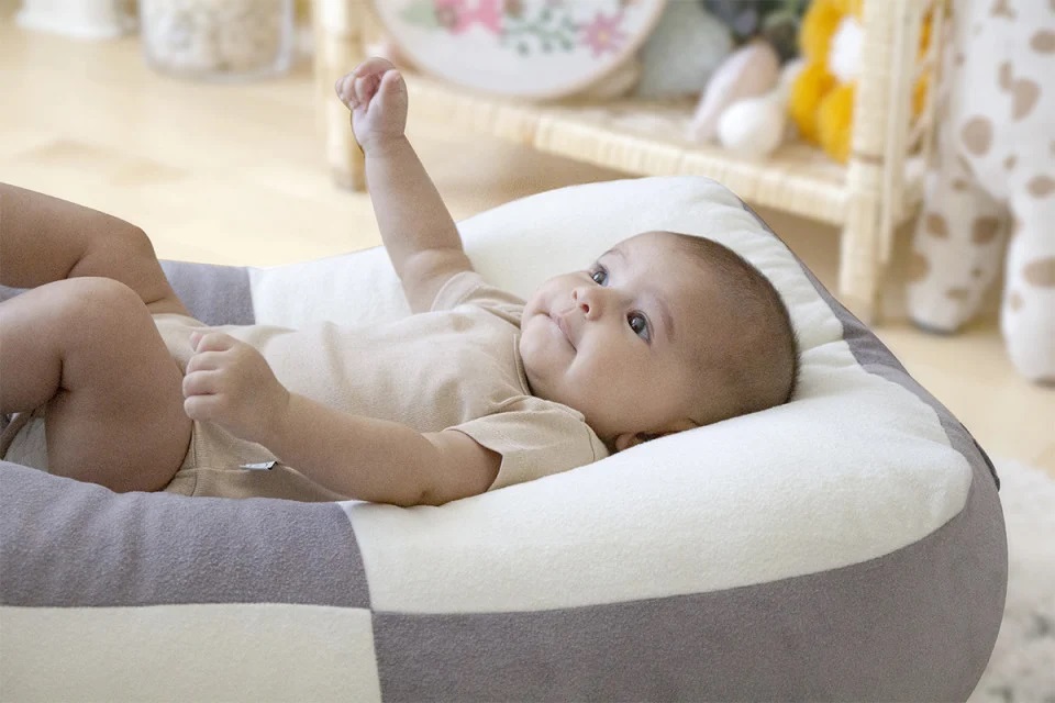 Salteluta BabyJem Comfy Grey, Ergonomica si Portabila - imagine 4