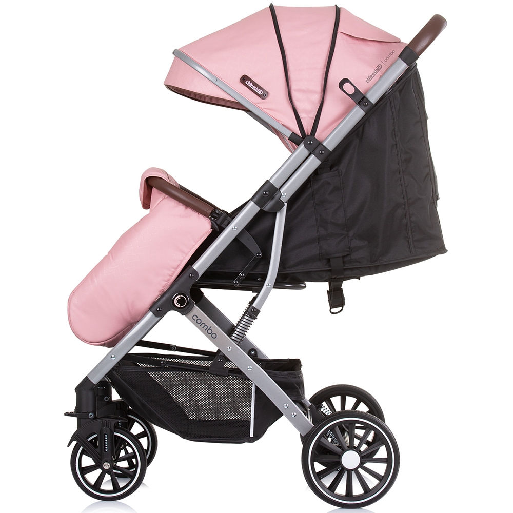 Carucior Chipolino Combo Flamingo, Sport, 0-22kg - imagine 5