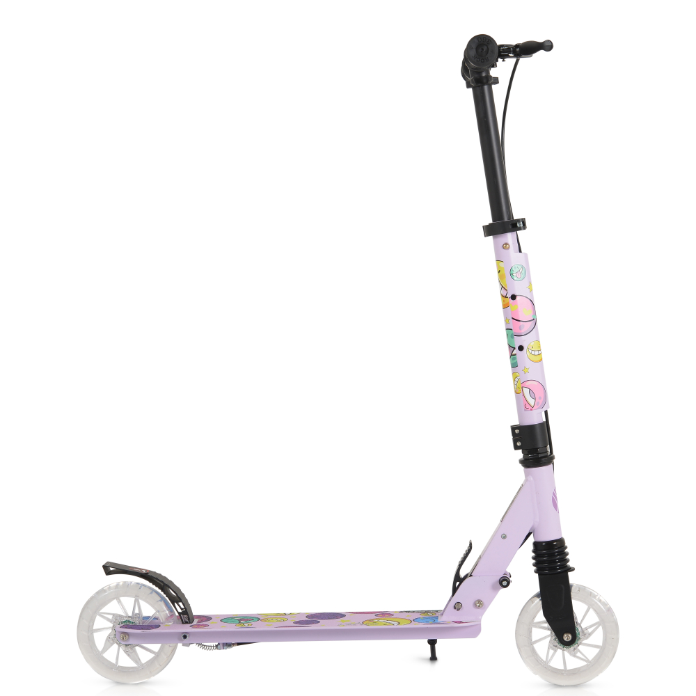 Byox Snazzy Mov - Trotineta Pliabilă pentru Copii - imagine 5