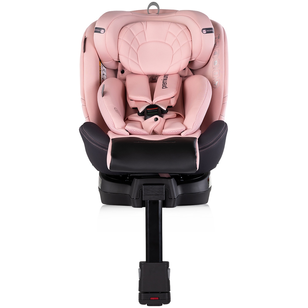 Chipolino Premium Pink Marshmallow - Scaun Auto Rotativ - imagine 3