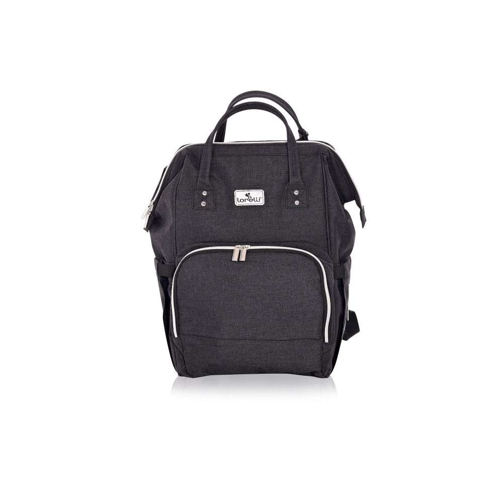 Rucsac Lorelli Tina, Black, 2-in-1 pentru Carucior - imagine 4