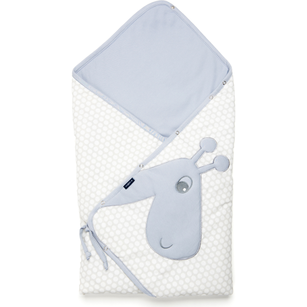 Paturica Multifuncțională cu Broderie Girafa Womar