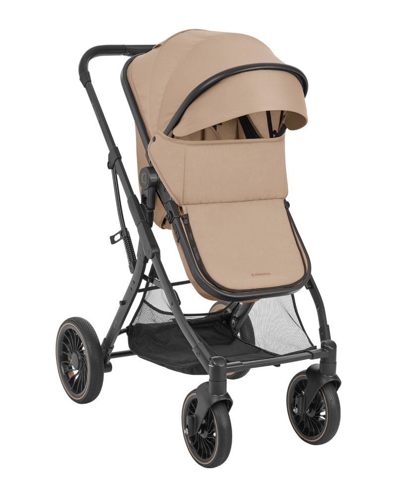 Carucior KikkaBoo 3in1 I-Size Beige - imagine 3