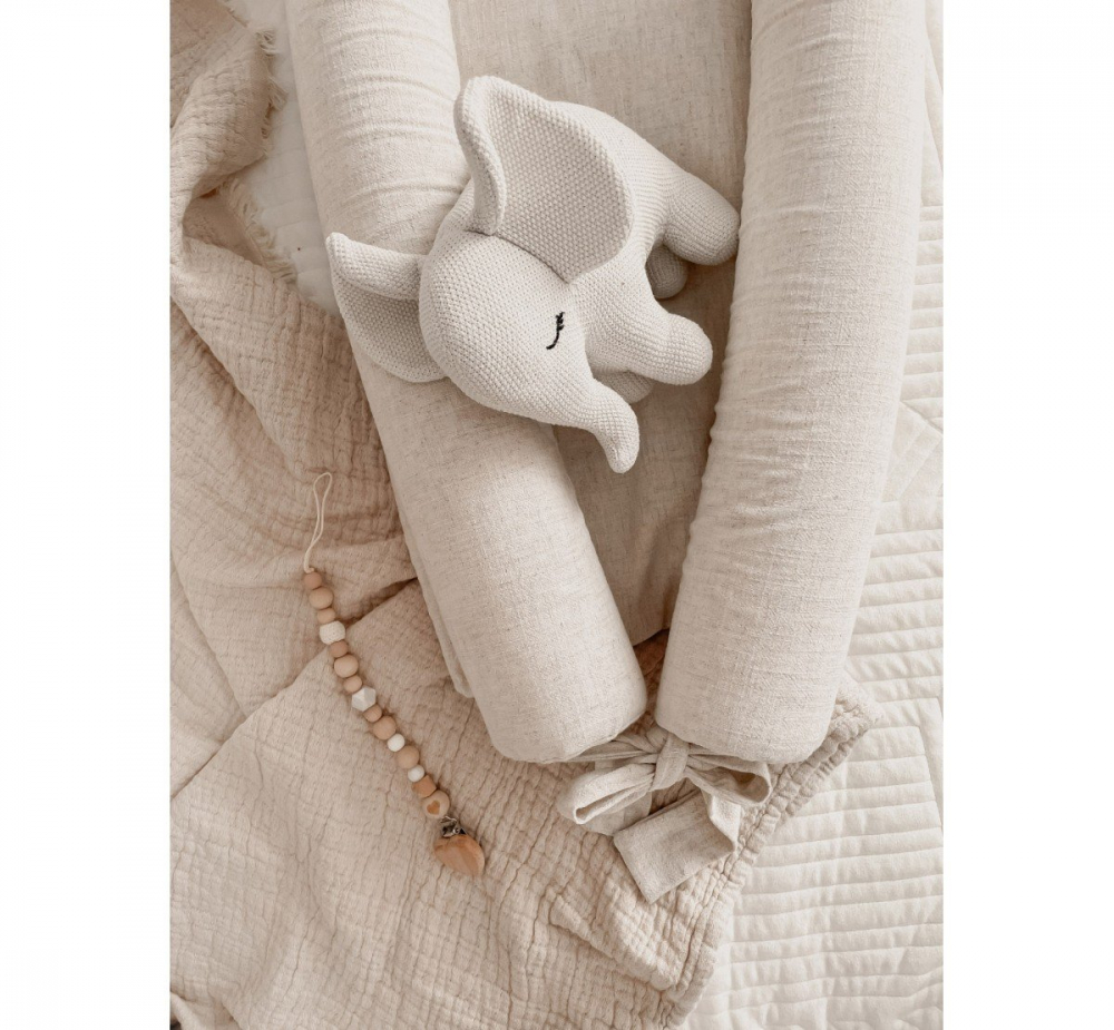 Babynest 2in1 BabySteps In Natural 95x53 cm - imagine 3