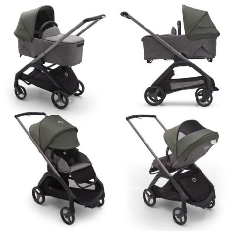 Capotina Bugaboo Dragonfly Forest Green | UPF 50+ - imagine 2