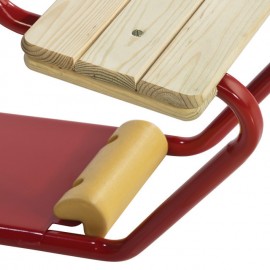 Leagan Dublu KBT Duo Seats, Metal si Lemn, 3-8 Ani - imagine 3