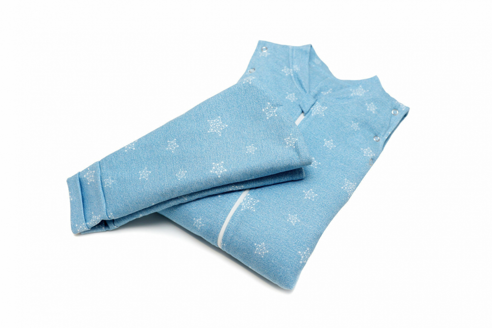 Sac de dormit Kidsdecor Stars Blue, 2 TOG - imagine 5
