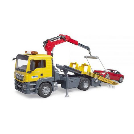 Bruder MAN TGS Tractor cu Lumini și Sunete - imagine 3