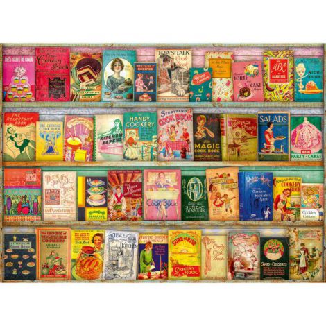 Puzzle Cărți de Gătit Vintage 500 piese Ravensburger - imagine 2