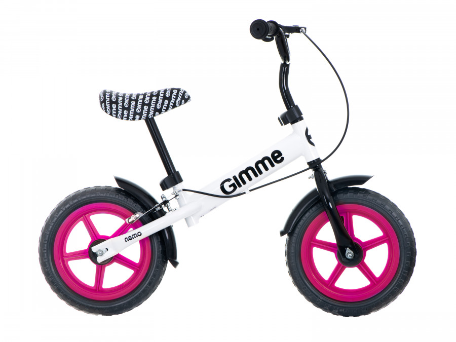 Bicicleta Gimme Nemo Pink - Învăță Echilibrul - imagine 6
